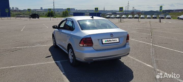 Volkswagen Polo 1.6 AT, 2017, 311 000 км