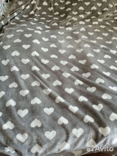 Отрез ткани флис, плед