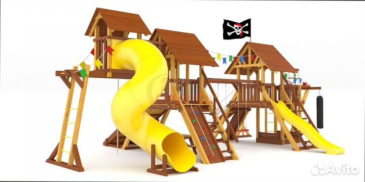 Детский игровой комплекс Lux 1 доставка и сборка