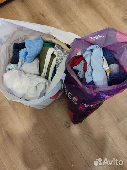 Вещи пакетом на мальчика 68-86