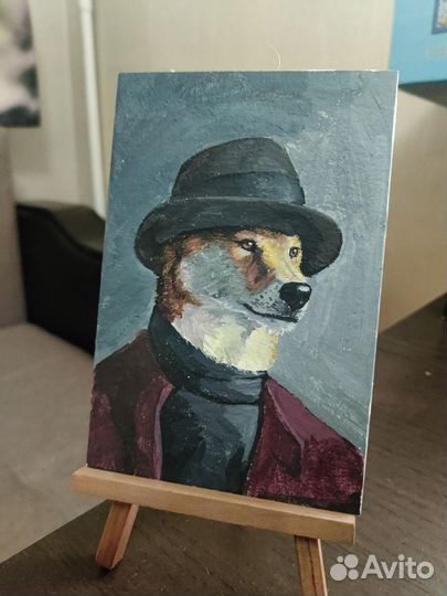 Картина акрилом на холсте сибу-ину