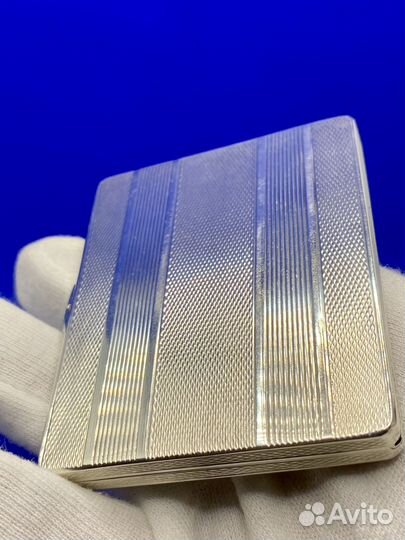 Серебряный портсигар 800 пр. Австро-Венгрия 1922г