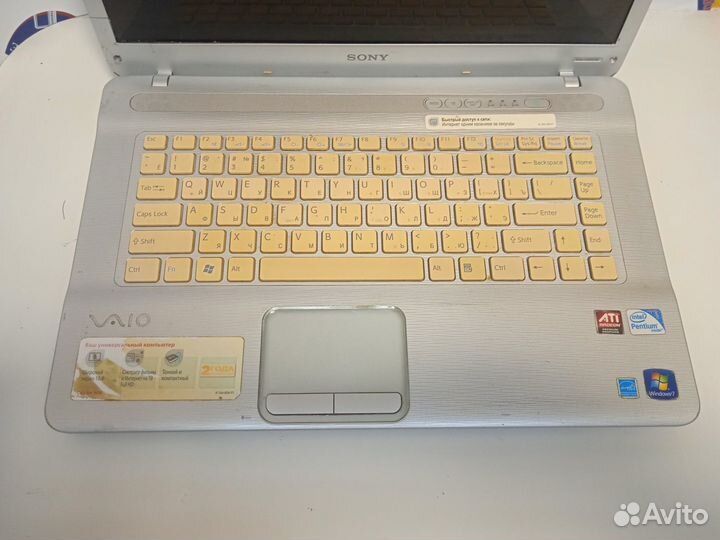 Ноутбук sony vaio pcg-7181v