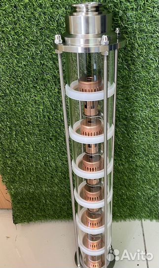 Флейта 3*(2*) профи-колпачки 2в1 медь 7 этажей