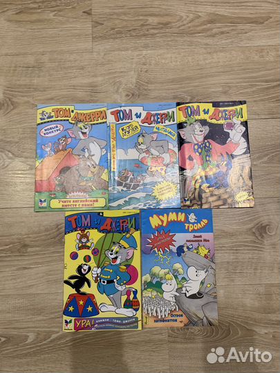 Комиксы из 90-х, Том и Джерри и Муми- тролль