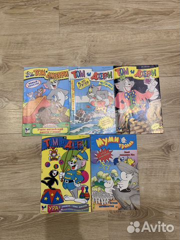 Комиксы из 90-х, Том и Джерри и Муми- тролль