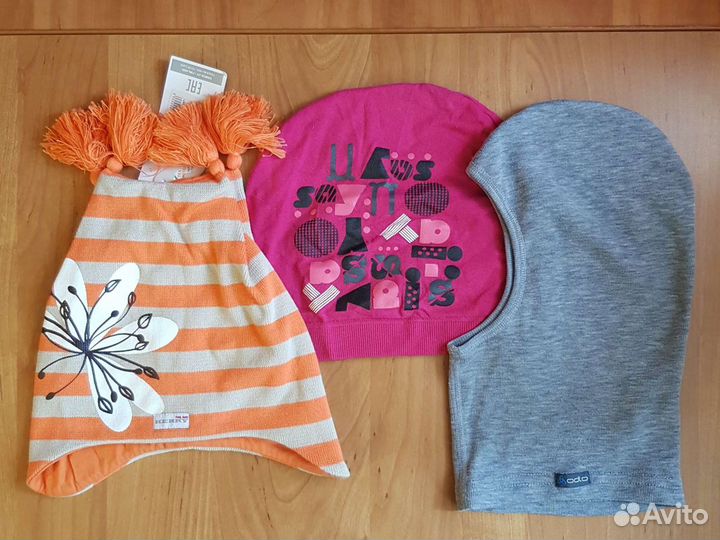 Шапки на весну Kerry 54-56 и шлем Odlo