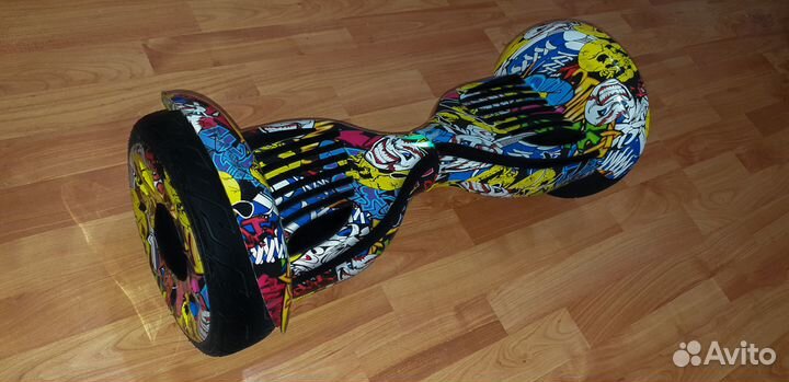 Гироскутер jilong SUV premium 10,5 желтый граффит