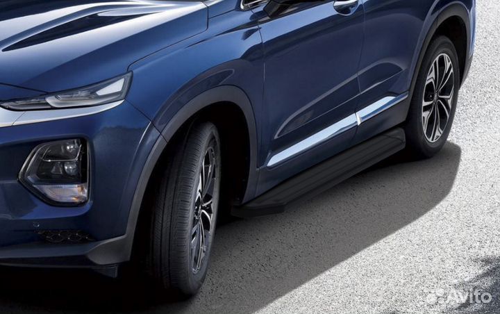 Порог-площадка Hyundai Santa Fe 2018
