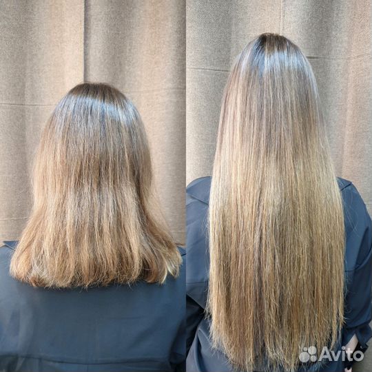 Капсульное наращивание волос