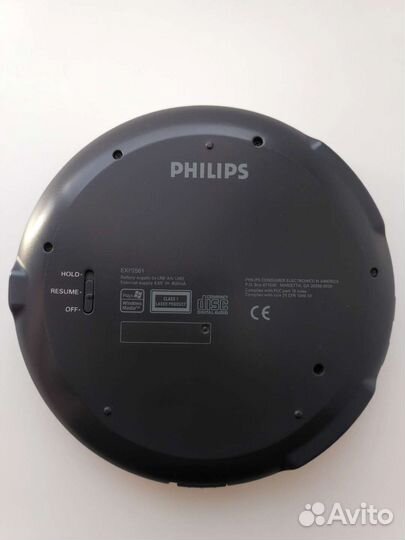 Нерабочий портативный CD-плеер Philips