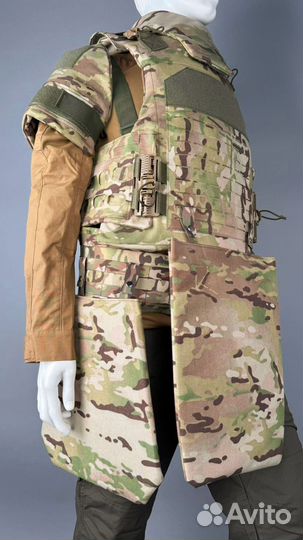 Бронежилет в максимальной комплектации