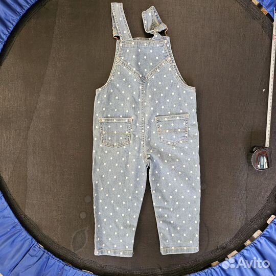 Джинсовый комбинезон для девочки