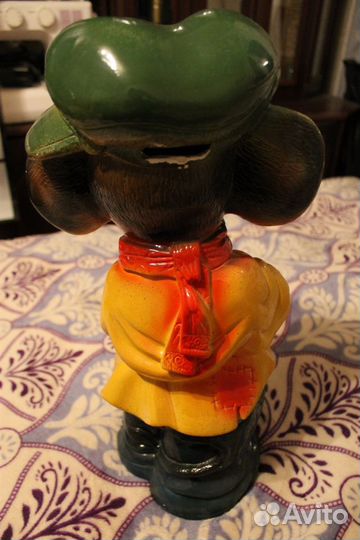 Копилка мышонок керамическая