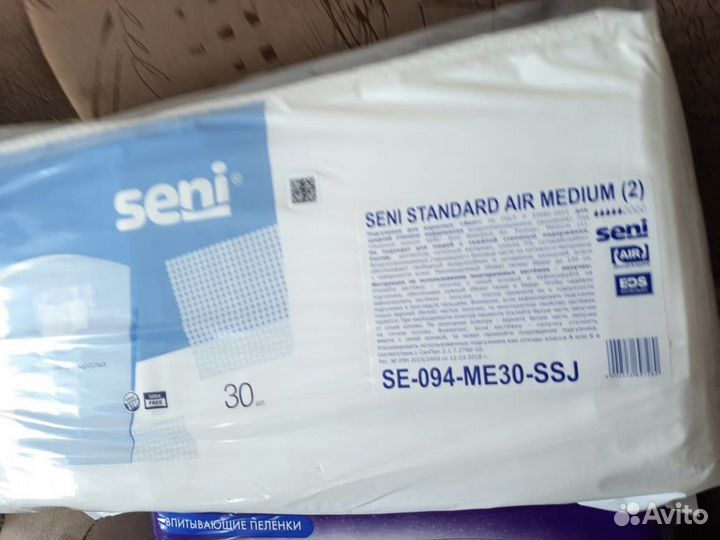 Подгузники для взрослых Seni размер Medium (2)