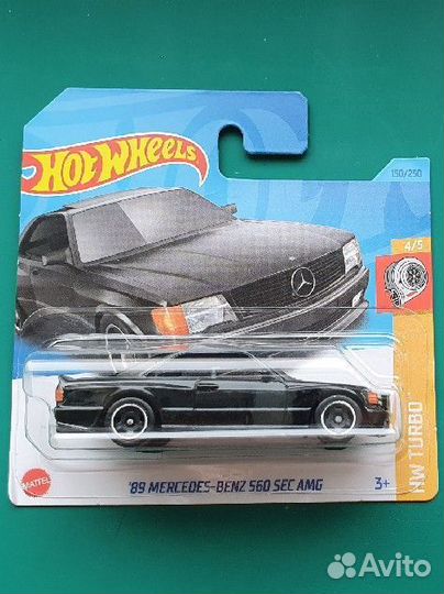 Hot wheels Mercedes-benz 560 sec amg