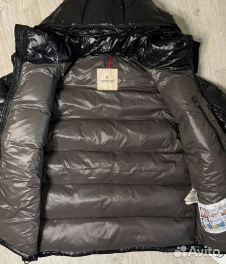 Пуховик Moncler Maya пух, nfc, qr