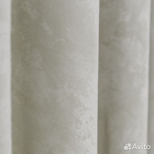 Бархатные шторы Галатея жемчуг