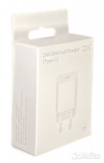 Адаптер Xiaomi ZMI 20W Charger 1C 20W