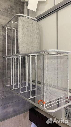 Обувная полка с сиденьем