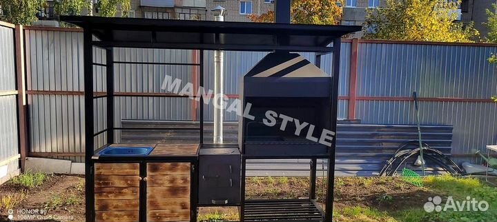 Мангал лофт