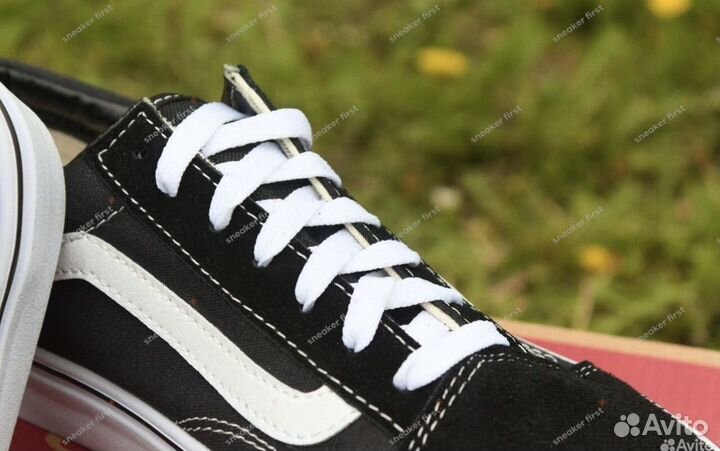 Vans Old Skool Black & White (36-40 Размеры)