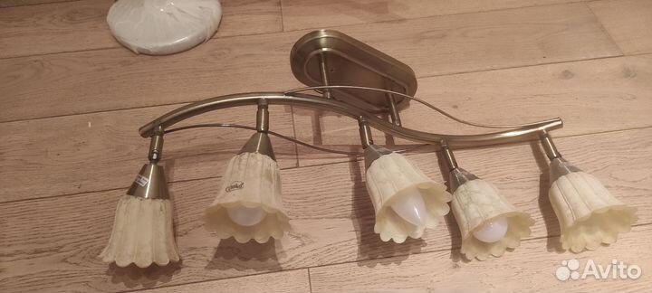 Люстра потолочная бу