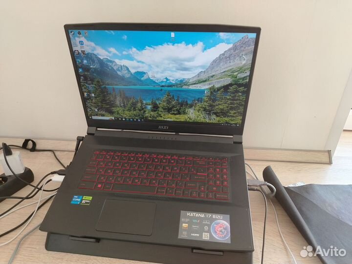 Игровой ноутбук, stream MSI katana17