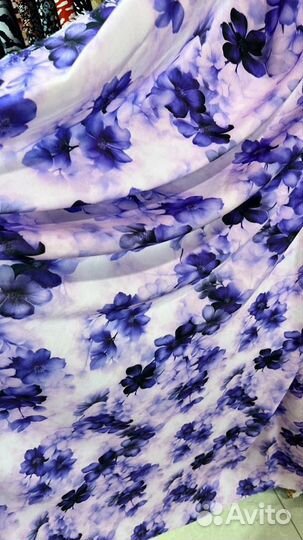 Ткань шелк штапель