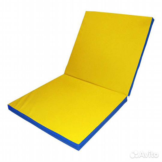 Мат 10см 2х1м гимнастический складной