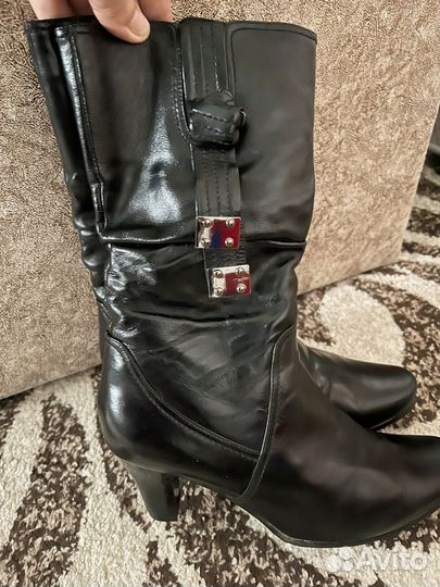 Сапоги женские натуральная кожа