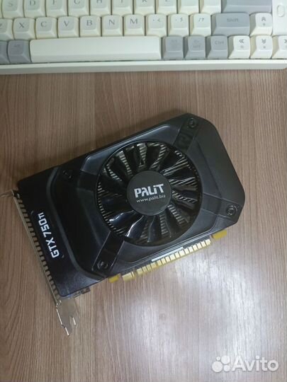 Видеокарта GTX 750 Ti 2GB