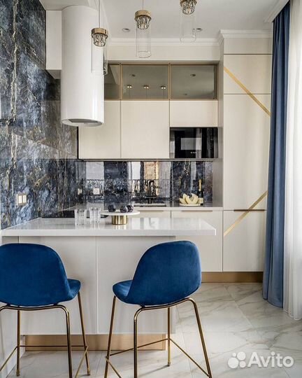 Дизайнерский ремонт квартир и домов по договору