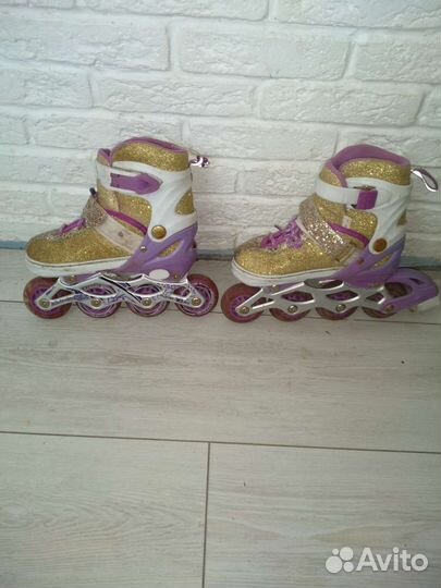 Роликовые коньки детские раздвижные