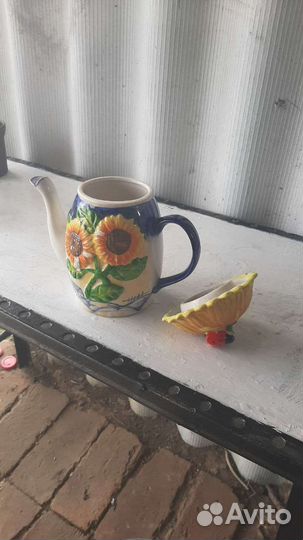 Чайник заварочный фарфоровый СССР