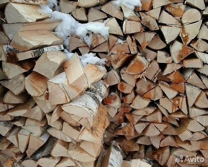 Сухие березовые дрова