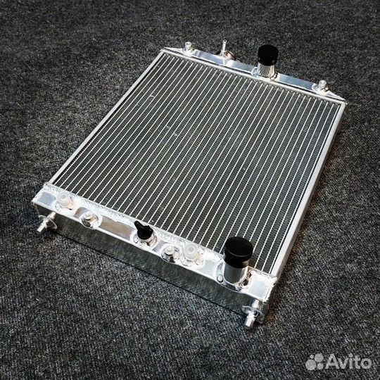 Радиатор двигателя алюминиевый Honda Civic 92-02