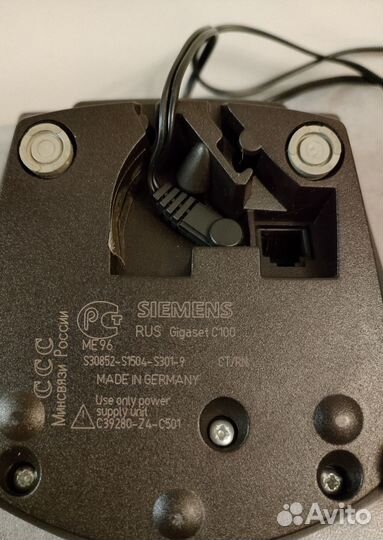Радиотелефон телефон Siemens Gigaset C100