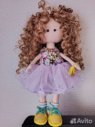 Текстильная интерьерная кукла