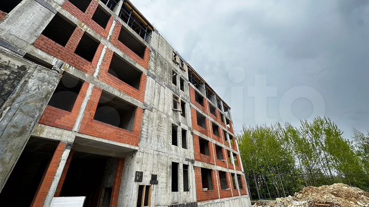 1-к. квартира, 38,8 м², 3/5 эт.