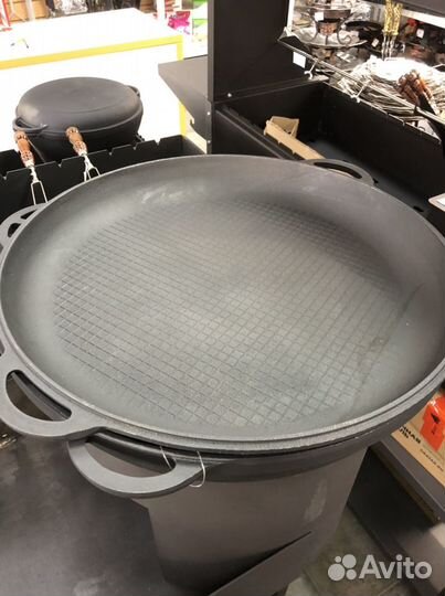 Казан ситон V17л с крышкой-сковородой