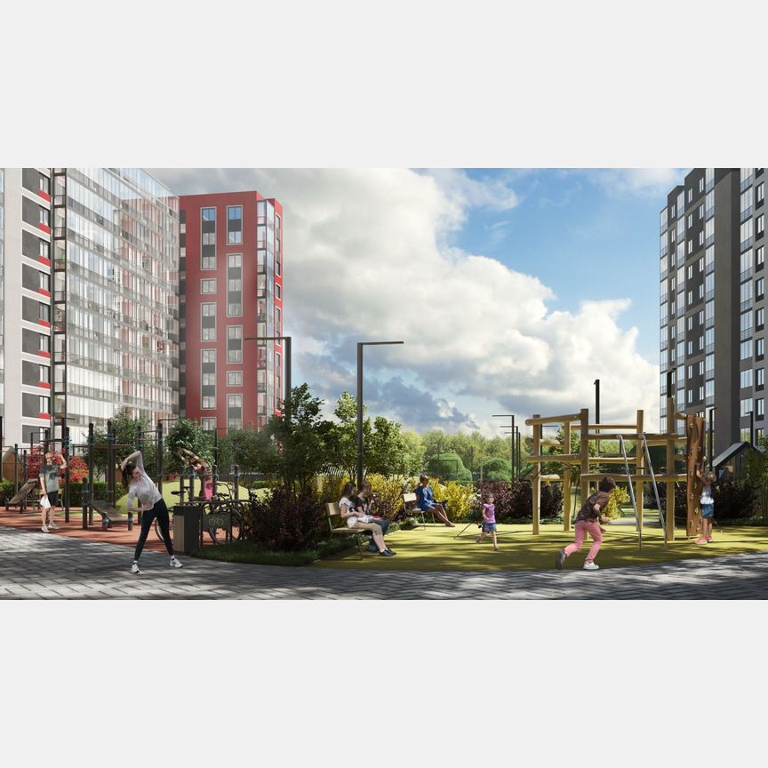 1-к. квартира, 33,9 м², 10/12 эт.