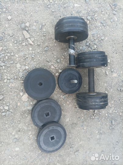 Гантели разборные по 12 кг