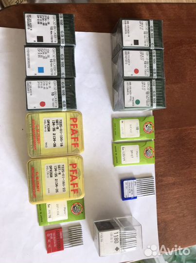 Иглы для швейных машин