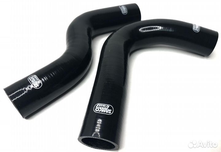 Патрубки радиатора - Subaru Impreza WRX STI GC GC8 GF GF8 (Черный)