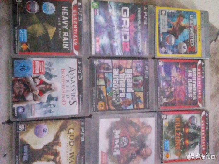 Диски на пс3