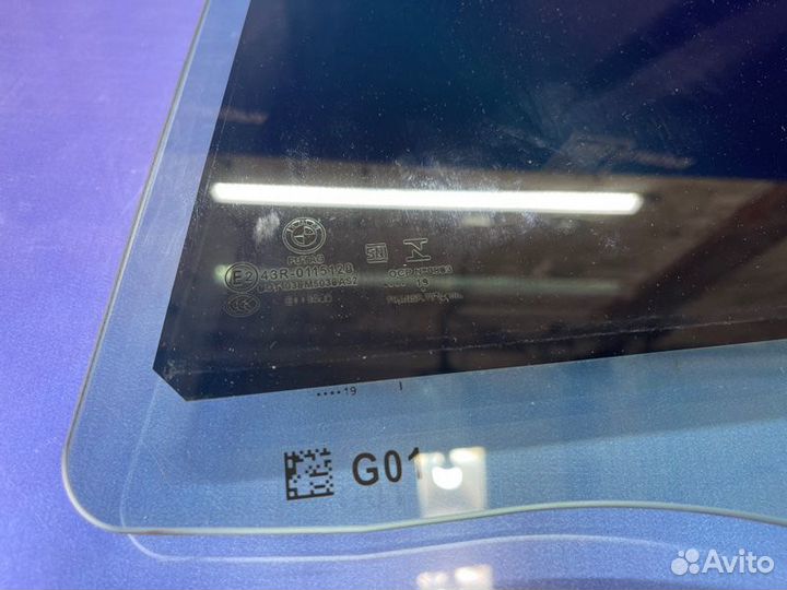 Стекло двери заднее левое Bmw X3 G01 B47D20A 2019