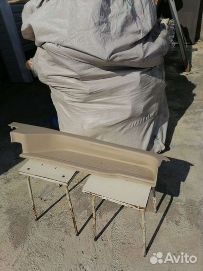 Пластиковые пороги toyota alphard