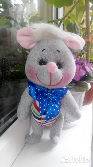 Авторская игрушка Мышка