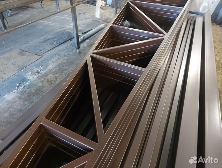 Фермы металлические, навесы для авто